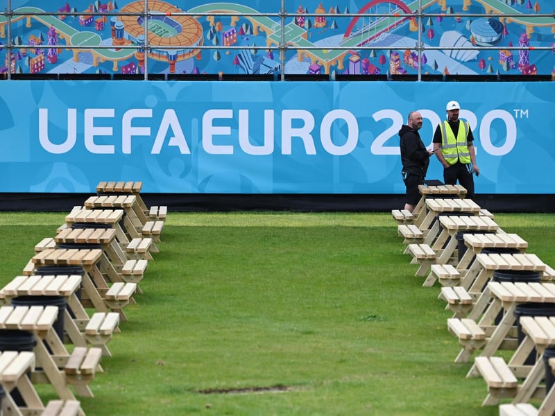 Up to 6,000 people per day will be able to gather to watch the matches at the venue.