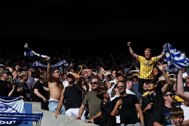FANFARE: Sheffield Wednesday fans at Leicester City in August (Image: Carl Recine/Getty Images)