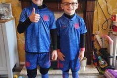 Eleri Thompson posted 'My boys can't wait for the match'