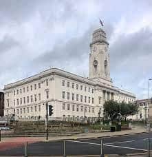 Barnsley Town Hall.