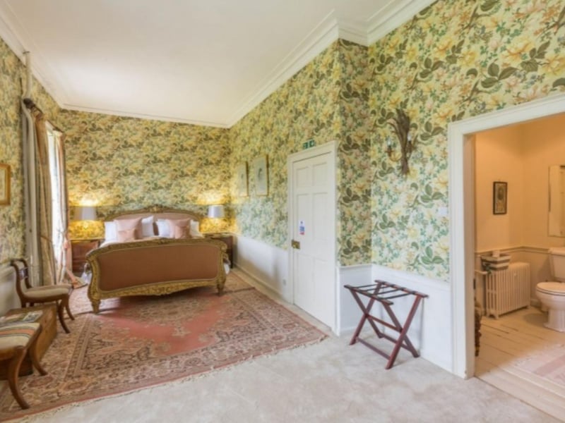 The chateau has eight sumptious bedrooms for guests to choose from - all immaculately decorated.