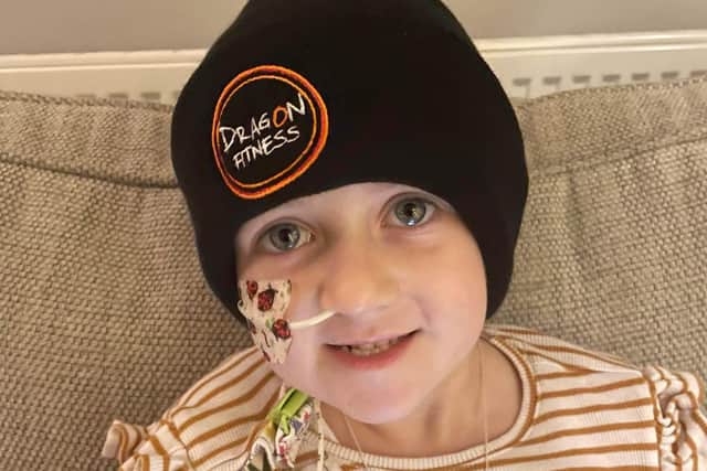 A fundraising raffle is being organised to help brave Heidi Howson and her family