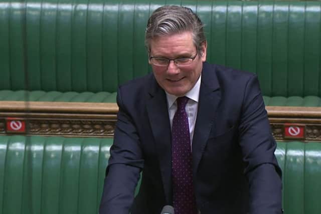 Labour leader Sir Keir Starmer responds to the Budget. House of Commons/PA Wire