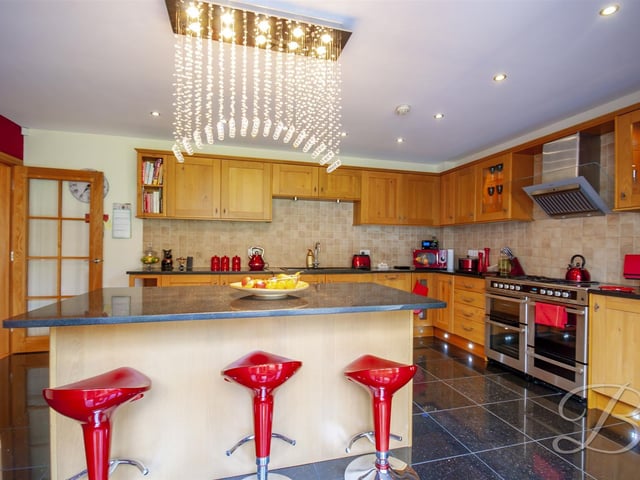The kitchen.