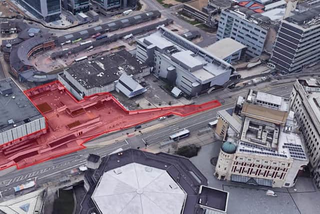 The containers would be placed in a currently underutilised area, according to documents  – it is currently mostly used after events at O2 Academy for queuing and breakout purposes.