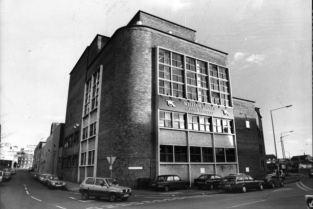Stones Cannon Brewery, Rutland Road, Sheffield -  January 1990