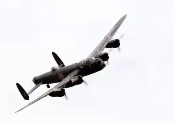 The last time a bomber flew over Chesterfield during WW2