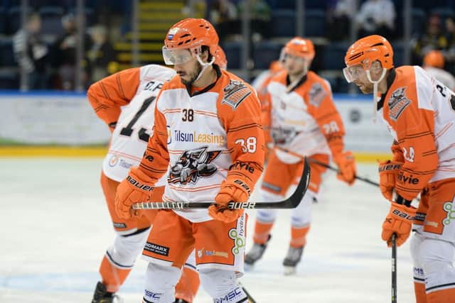 Sheffield Steelers' Tomasso Traversa is back in the game tonight