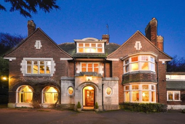 Dating from 1929, this seven-bedroom detached house has an asking price of £650,000. The sale is being handled by Frank Innes - Mansfield. (https://www.zoopla.co.uk/for-sale/details/54321546)