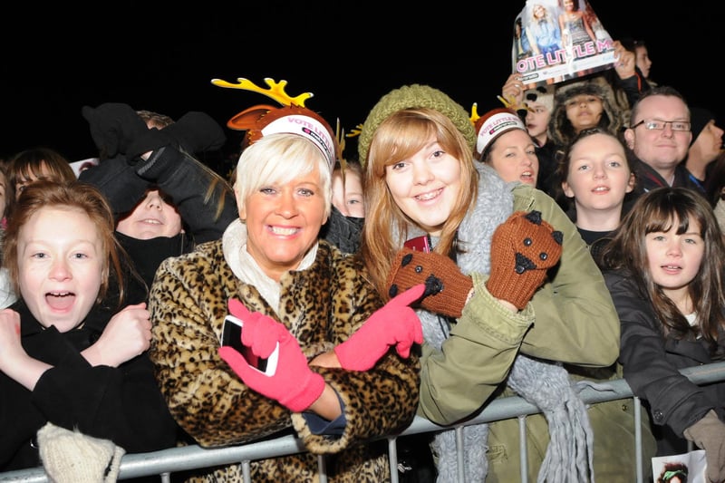 These fans were ready to watch Little Mix play at Temple Park Leisure Centre in 2011. Are you pictured?