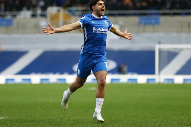 Former Sheffield United loanee Reda Khadra now represents Birmingham City: Matt McNulty/Getty Images