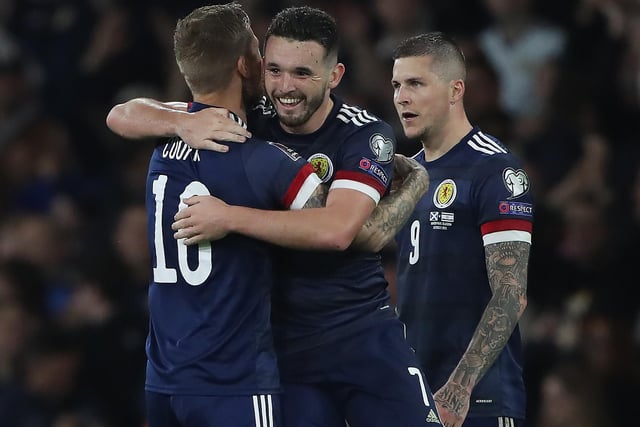The Tartan Army love him and he repays that love with performance after performance for the national side. Was excellent against Israel and scored a brilliant goal, kept a hold of the ball superbly under pressure and always seems to find a pass when he's not driving at defenders