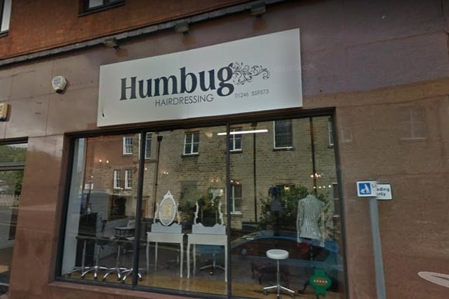 Book an appointment at Humbug Hairdressing today by calling them on - 01246 559573.