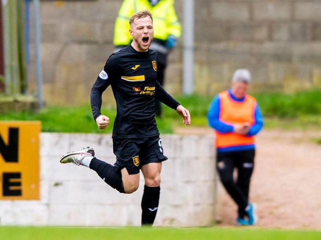 Livingston's Bruce Anderson is proving to be a shrewd signing by the club, scoring two and assisting three so far this season. His goal conversion rate stands at 25 percent.
