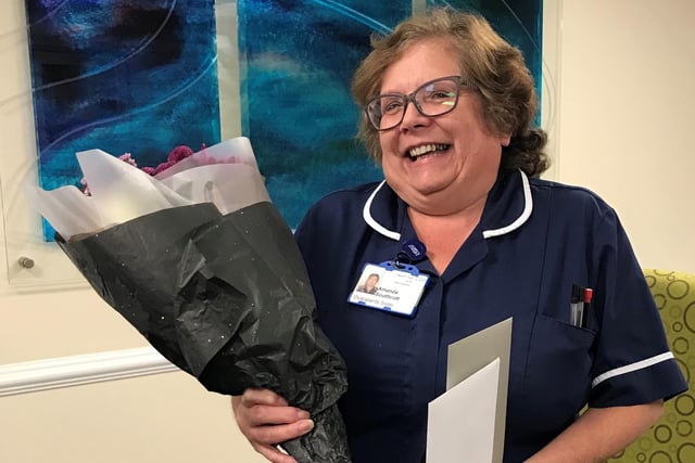 Hartlepool outpatients sister and nurse Amanda Southcott retired 33 years after beginning what she thought was only going to be a "temporary" job.
