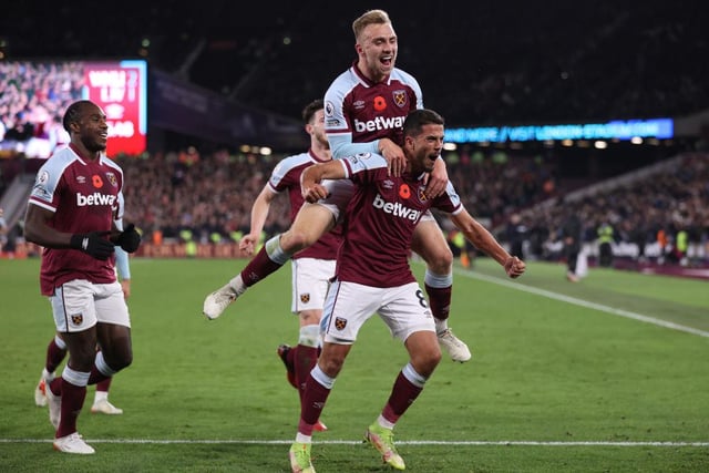 The Hammers have been superb this season and are not seeing too many negative impacts of VAR this season.