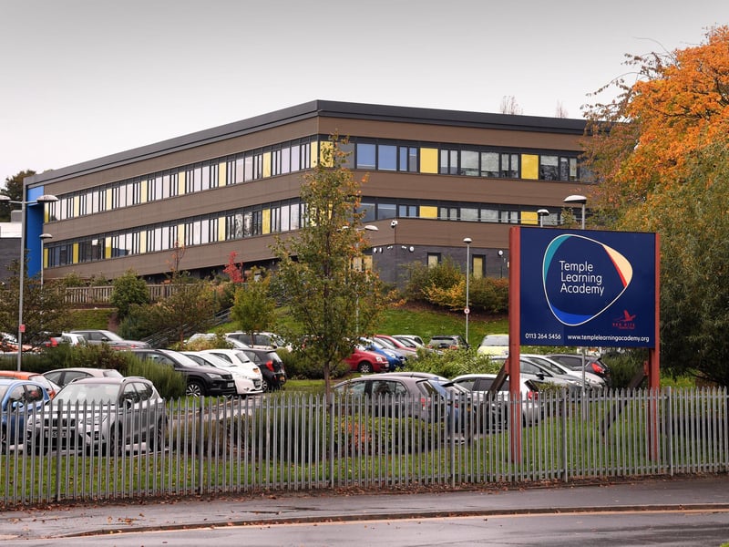 Temple Learning Academy, located on Neville Road, Halton Moor, received an ‘Expected standard’ rating for attendance and behaviour.