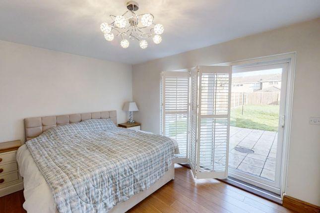 This is what one of the five bedrooms looks like.