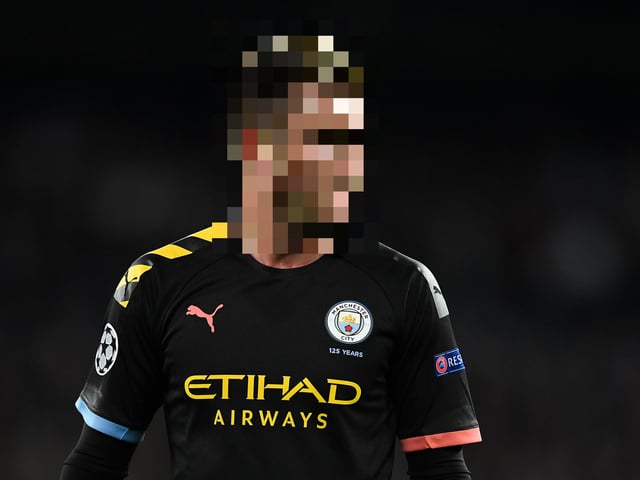 a) Aymeric Laporte. b) Joao Cancelo. c) Rodri. d) Bernardo Silva.