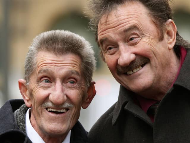 Oh dear, oh dear! it seems you can't meet a Rotherhamite without they passingly mentioning the time they met Barry or Paul Chuckle. Stranger yet is if they claim they're related... Surely they can't all be telling the truth.