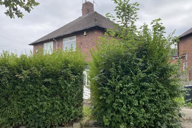 The two bedroom semi-detached house on Deerlands Avenue,  Parson Cross, sold for £90,000 after being listed with a guide price of £82,000. It is a corner plot with potential for owner occupation or letting.