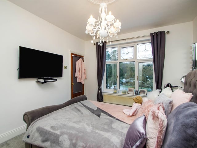 UPVC window to front, fitted wardrobes, spotlights to ceiling, radiator.