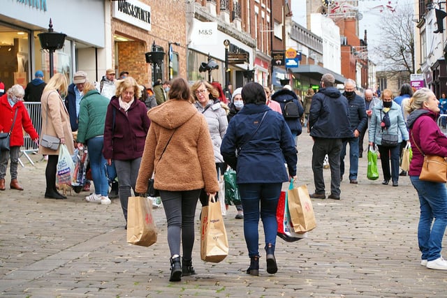 Shoppers managed to pick up some bargains as they were urged to 'shop local' in the run-up to Christmas.
