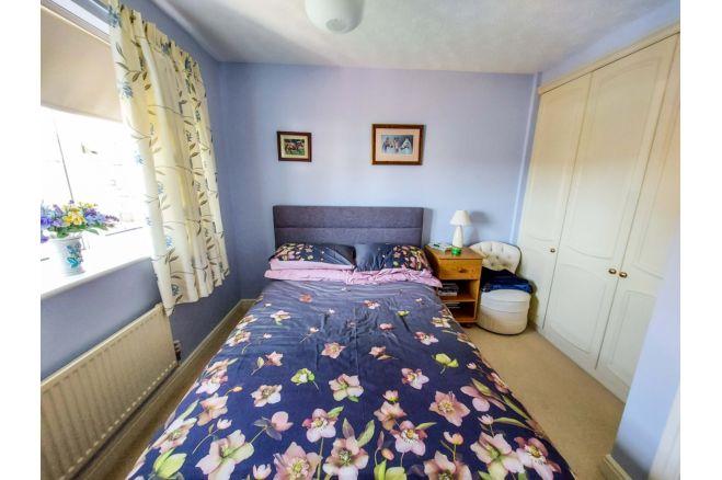This bedroom is a good size and is one of the reasons Purplebricks says viewing is advised.