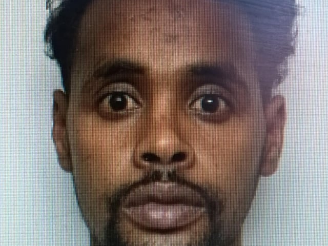 Mustafa Adan, aged 34, is wanted over a burglary in Shalesmoor in August 2019. He is known to frequent Sheffield city centre and Spital Hill, and has connections to Burngreave and Darnall.
