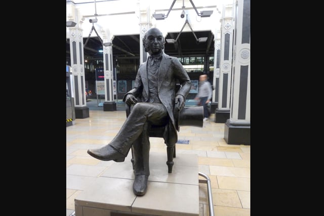 Born in Portsmouth in 1806, Isambard Kingdom Brunel is known as one of engineering's most prolific figures. He built dockyards, the Great Western Railway, steamships and important bridges and tunnels - including the Clifton Suspension Bridge in Bristol. Pictured is a statue of him at Paddington Station, London, which he designed most of.