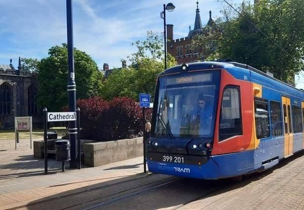 Single tram fares are set to rise in Sheffield from November 1, 2023