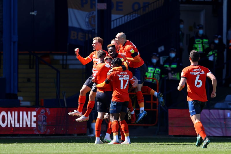 The Hatters have been tipped to leapfrog Millwall up into 11th on the final day of the season. Luton are doing a fine job of establishing themselves as a second-tier side, following their back-to-back promotions between 2017 and 2019.