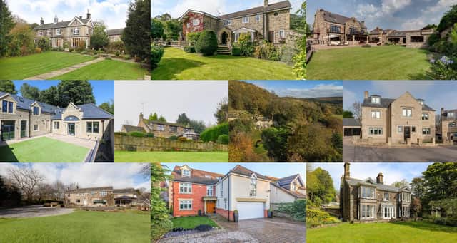 The 10 most expensive properties listed for sale in Sheffield on Zoopla.