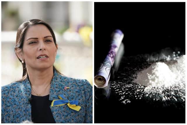 Home Secretary Priti Patel has vowed to crackdown on recreational drug use, as part of new proposals to be outlined by the Government
