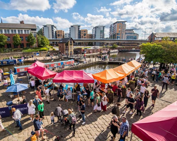 Sheffield Waterfront Festival at Victoria Quays is a big tourist draw.