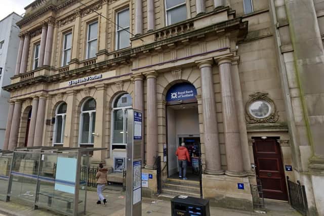 Royal Bank of Scotland (RBS) is closing its branch on Church Street in Sheffield city centre on October 11, 2022 (pic: Google)