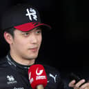The F1 star Zhou Guanyu moved from Shanghai to Sheffield as a boy. The Alfa Romeo driver has explained the 'culture shock' he felt at the time. (Photo by Peter Fox/Getty Images)