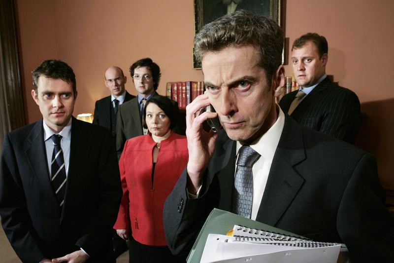The Thick of It featured Peter Capaldi as bombastic Glaswegian spin doctor Malcolm Tucker