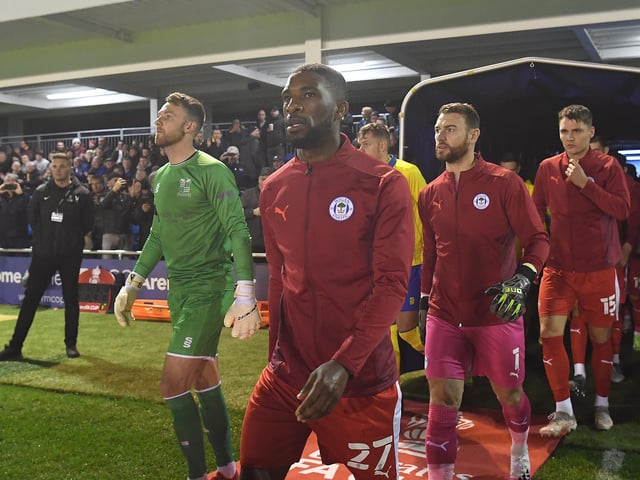 Record during the last six games played in League One... won: three drawn: one, lost two.