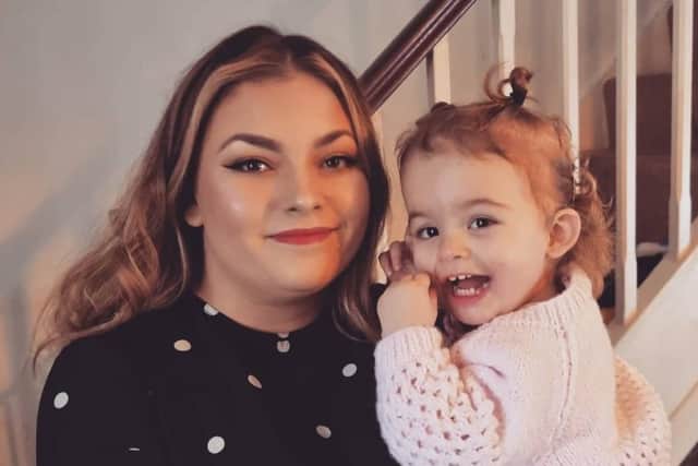 Terrified Sheffield mum Leah Reynolds feared for her daughter, Isla, as the youngster developed a ‘sinister’ illness leaving her struggling to breathe.