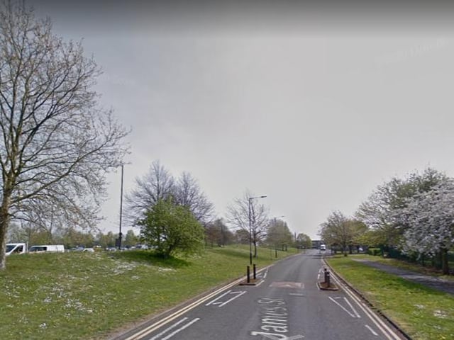 There were 16 cases of violence and sexual offences reported near the busy region around St James Street in June 2020.