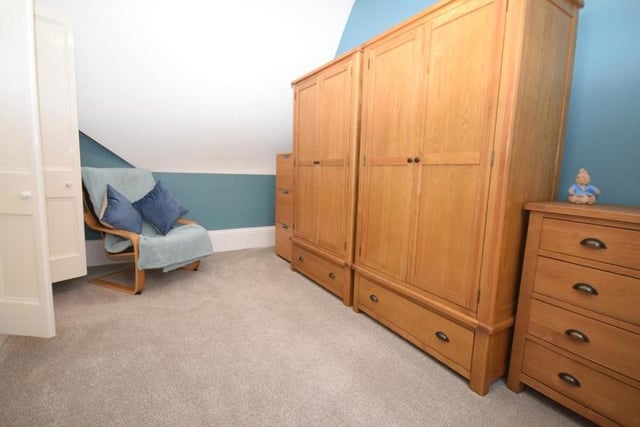 The third bedroom boasts plenty of wardrobe and storage space. It also offers fantastic views across the upper lake of Newstead Abbey Park