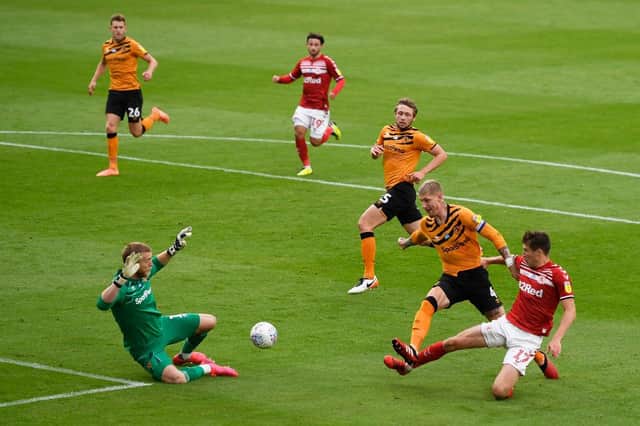 Who shone and struggled as Middlesbrough faced Hull?