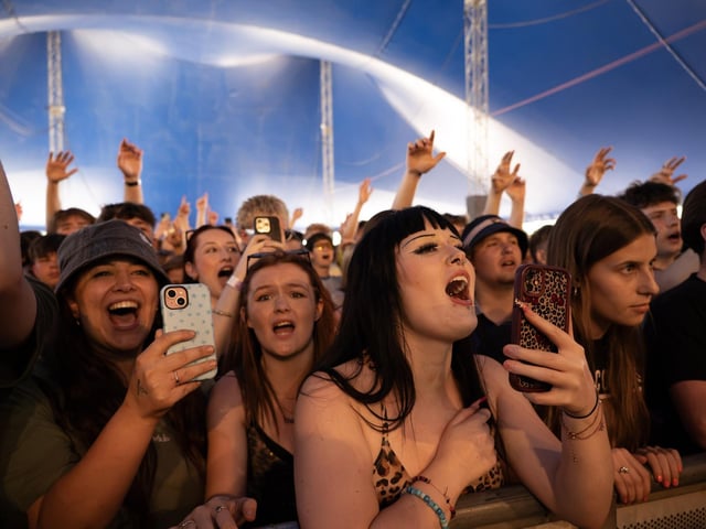 Entertainment was spread across a variety of stages.