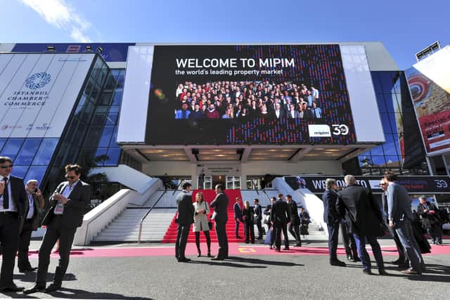 MIPIM is in Cannes.