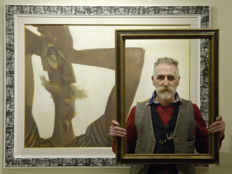 Paisley-born artist and playwright John Byrne graduated from  Glasgow School of Art in 1963. He went on to create the BBC Scotland series Tutti Frutti, which starred another Art School student, Robbie Coltrane - scenes from the series were filmed in the library of the Mackintosh building.