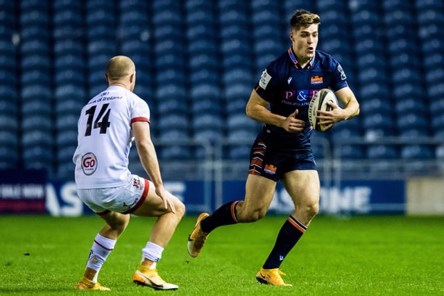 Up and coming rugby star Jack Blain has made a big impression for Edinburgh during some tough Pro14 matches. One to watch.