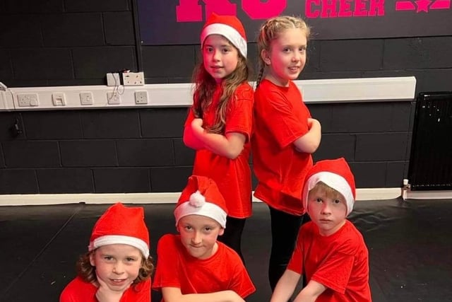 KJ's Dance and Cheer celebrated with a Christmas Theme Week, Christmas Concert and Christmas Party at the studio