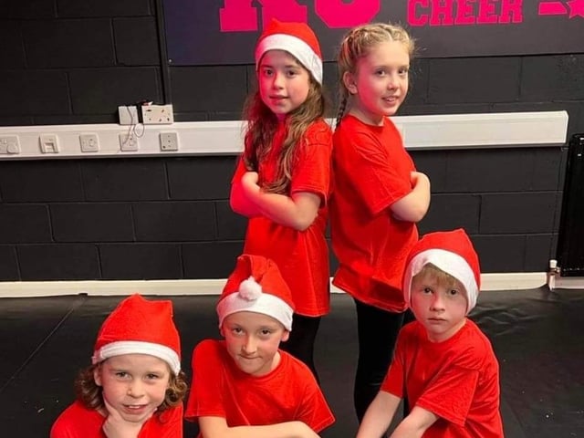 KJ's Dance and Cheer celebrated with a Christmas Theme Week, Christmas Concert and Christmas Party at the studio