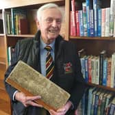 Geoffrey Norton, from Sheffield, is the great great nephew of Sir Nathaniel Creswick, who co-founded Sheffield FC with William Prest. 
He is pictured holding Sir Nathaniel's journal, dating back to 1857, in which he documented that he had set up the club.